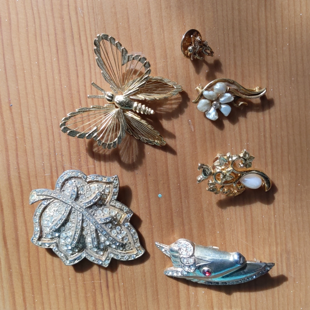 Vintage Brooch Set (5)